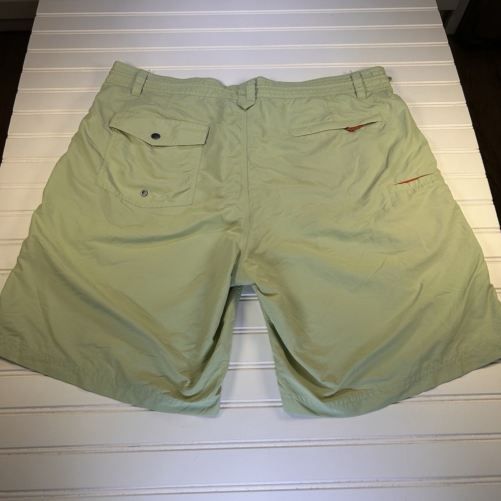 Howler Brothers Horizon Hybrid 2.0 Shorts Mens 40 Mint Green Nylon Ripstop Swim - Picture 13 of 15